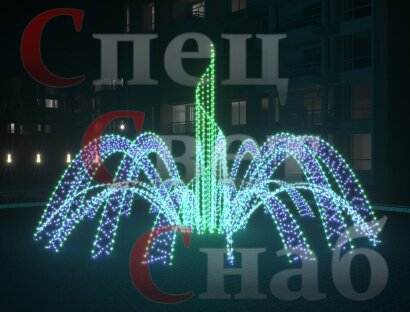 Благоустройство города Балашов - Фонтан "Симфония"