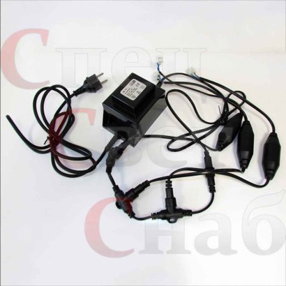Трансформатор для гирлянд Клип-Лайт Спайдер 220v/24v